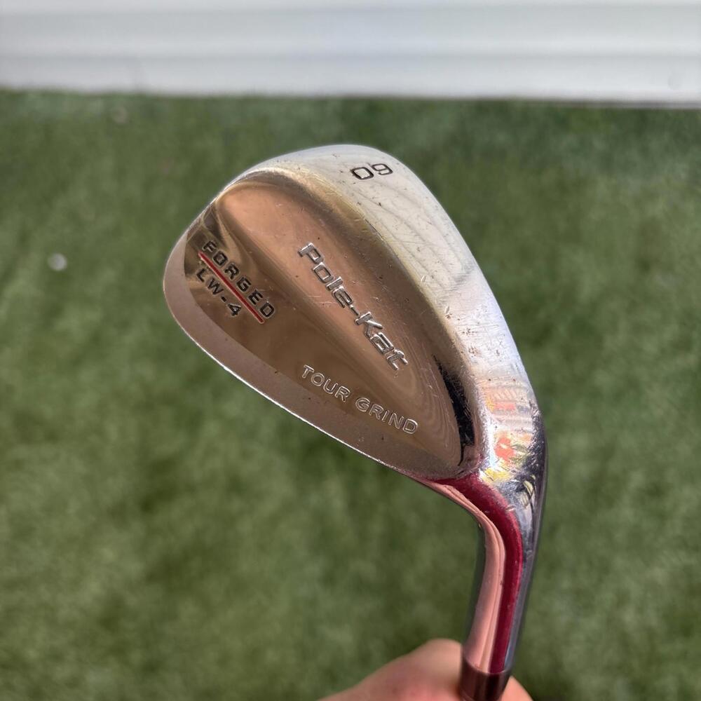 Pole-Kat Forged LW-4 Tour Grind 60 Degree Wedge Golf Iron